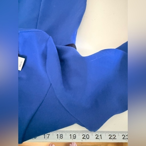 NWT NY & Co black and blue Xl petite dress - Picture 7 of 16